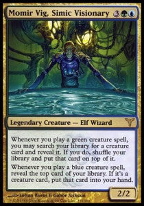 Momir Vig, Simic Visionary - Dissension (Rare) [DIS-118]