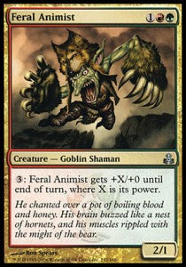 Feral Animist - Guildpact (Uncommon) [GPT-112]