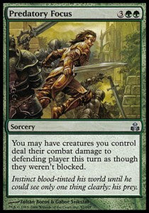 Predatory Focus - Guildpact (Uncommon) [GPT-92]