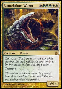 Autochthon Wurm - Ravnica: City of Guilds (Rare) [RAV-191]