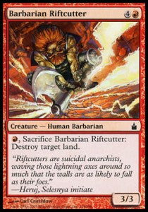 Barbarian Riftcutter - Ravnica: City of Guilds (Common) [RAV-114]
