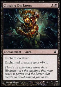 Clinging Darkness - Ravnica: City of Guilds (Common) [RAV-80]