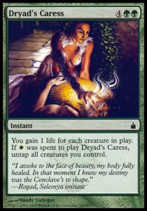 Dryad's Caress - Ravnica: City of Guilds (Common) [RAV-160]