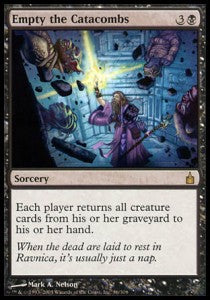 Empty the Catacombs - Ravnica: City of Guilds (Rare) [RAV-86]
