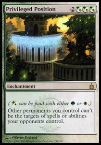 Privileged Position - Ravnica: City of Guilds (Rare) [RAV-251]