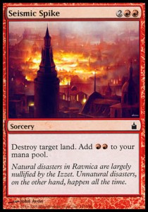 Seismic Spike - Ravnica: City of Guilds (Common) [RAV-141]