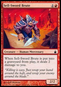 Sell-Sword Brute - Ravnica: City of Guilds (Common) [RAV-142]