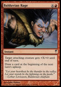 Balduvian Rage - Coldsnap (Uncommon) [CSP-76]