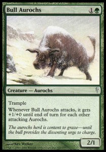 Bull Aurochs - Coldsnap (Common) [CSP-107]