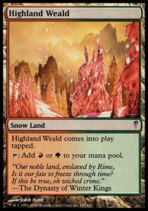 Highland Weald - Coldsnap (Uncommon) [CSP-147]