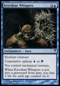 Krovikan Whispers - Coldsnap (Uncommon) [CSP-39]
