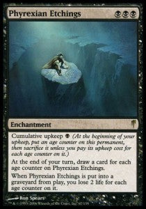 Phyrexian Etchings - Coldsnap (Rare) [CSP-67]