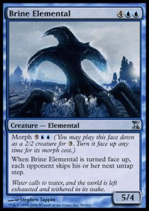 Brine Elemental - Time Spiral (Uncommon) [TSP-50]