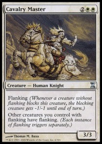 Cavalry Master - Time Spiral (Uncommon) [TSP-6]