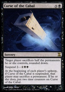 Curse of the Cabal - Time Spiral (Rare) [TSP-99]