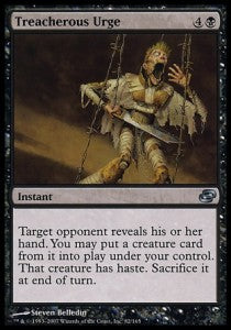 Treacherous Urge - Planar Chaos (Uncommon) [PLC-82]