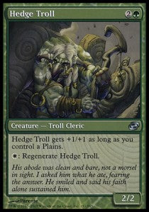 Hedge Troll - Planar Chaos (Uncommon) [PLC-151]