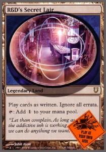 R&D's Secret Lair