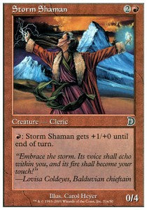 Storm Shaman (V.1) - Deckmasters (Common) [DKM-24]