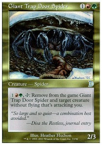 Giant Trap Door Spider - Deckmasters (Uncommon) [DKM-38]