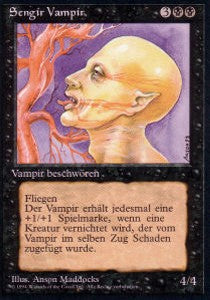 Sengir Vampire - Foreign Black Bordered (Uncommon) [DTL-37]