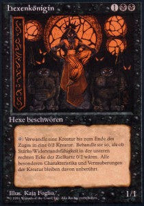 Sorceress Queen - Foreign Black Bordered (Rare) [DTL-39]
