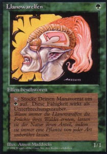 Llanowar Elves - Foreign Black Bordered (Common) [DTL-118]
