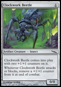 Clockwork Beetle - Mirrodin (Common) [MRD-153]