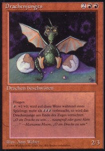 Dragon Whelp - Foreign Black Bordered (Uncommon) [DTL-142]