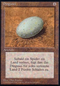 Dingus Egg - Foreign Black Bordered (Rare) [DTL-244]