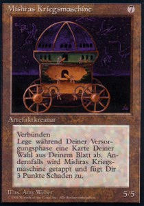 Mishra's War Machine - Foreign Black Bordered (Rare) [DTL-266]