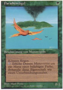 Birds of Paradise - Foreign White Bordered (Rare)