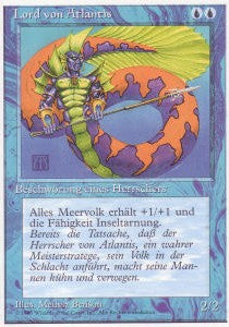 Lord of Atlantis - Foreign White Bordered (Rare)