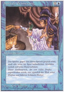 Hurkyl's Recall - Foreign White Bordered (Rare)