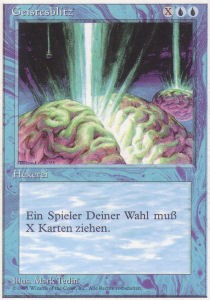 Braingeyser - Foreign White Bordered (Rare)