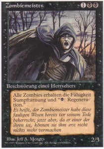 Zombie Master - Foreign White Bordered (Rare)