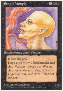 Sengir Vampire - Foreign White Bordered (Uncommon)