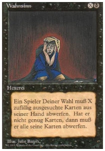 Mind Twist - Foreign White Bordered (Rare)