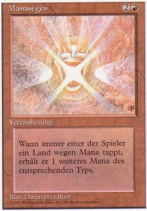 Mana Flare - Foreign White Bordered (Rare)