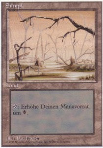 Swamp (V.2) - Foreign White Bordered (Land)