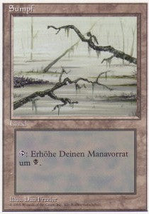 Swamp (V.3) - Foreign White Bordered (Land)