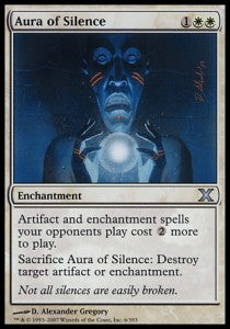 Aura of Silence - Tenth Edition (Uncommon) [10E-6]
