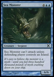 Sea Monster - Tenth Edition (Common) [10E-106]