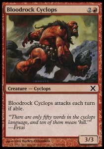 Bloodrock Cyclops - Tenth Edition (Common) [10E-192]