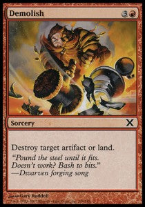 Demolish - Tenth Edition (Common) [10E-196]