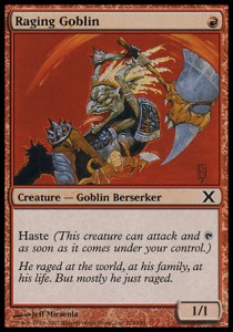 Raging Goblin - Tenth Edition (Common) [10E-224]