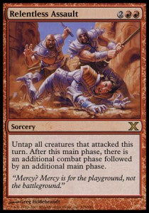 Relentless Assault - Tenth Edition (Rare) [10E-225]