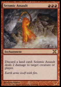 Seismic Assault - Tenth Edition (Rare) [10E-228]