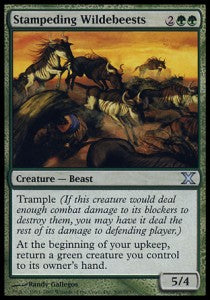 Stampeding Wildebeests - Tenth Edition (Uncommon) [10E-300]