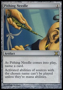 Pithing Needle - Tenth Edition (Rare) [10E-338]